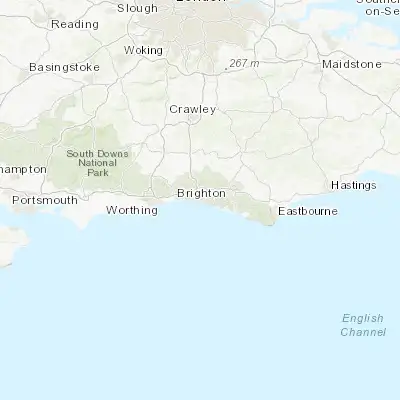 Map showing location of Brighton (50.828380, -0.139470)