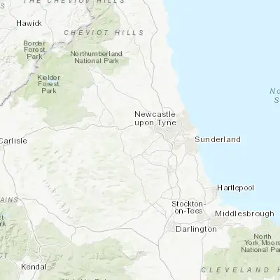 Map showing location of Chopwell (54.917970, -1.820130)