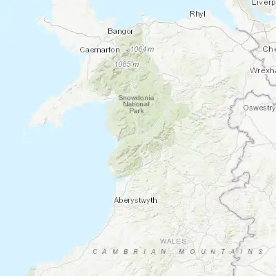 Map showing location of Dolgellau (52.742220, -3.886110)