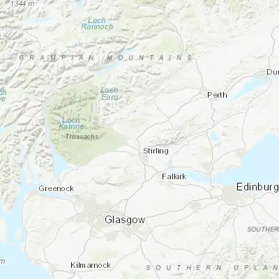 Map showing location of Dunblane (56.188430, -3.964170)