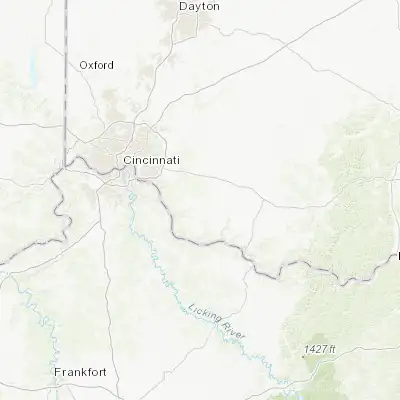 Map showing location of Bethel (38.963680, -84.080770)