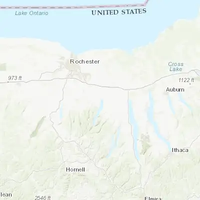 Map showing location of Canandaigua (42.874230, -77.288040)