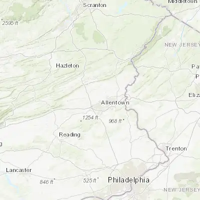 Map showing location of Catasauqua (40.654820, -75.474630)