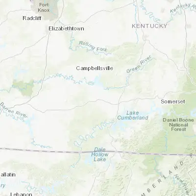 Map showing location of Columbia (37.102840, -85.306350)