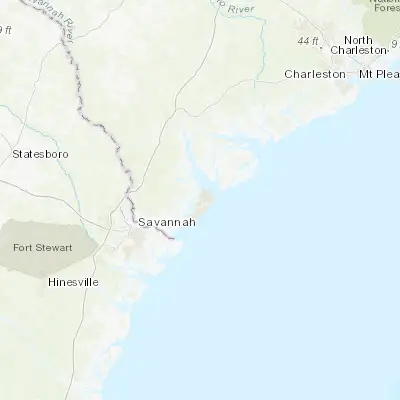 Map showing location of Hilton Head (32.216320, -80.752610)