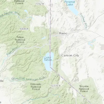 Map showing location of Incline Village (39.251300, -119.972970)