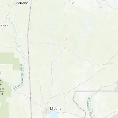 Map showing location of Jackson (31.509050, -87.894440)