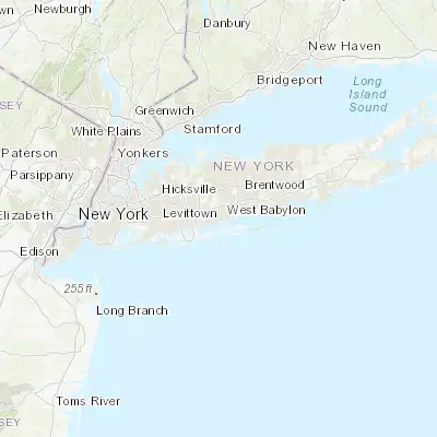 Map showing location of Lindenhurst (40.686770, -73.373450)