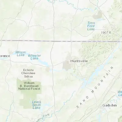 Map showing location of Madison (34.699260, -86.748330)