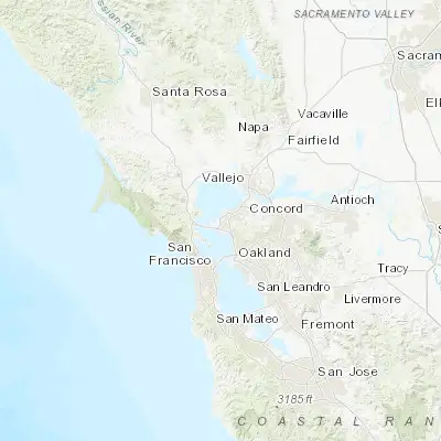 Map showing location of North Richmond (37.958810, -122.367470)