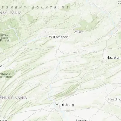 Map showing location of Northumberland (40.891750, -76.797470)