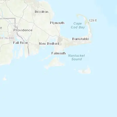 Map showing location of Oak Bluffs (41.454280, -70.561970)