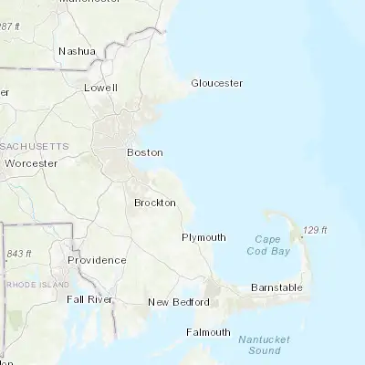 Map showing location of Scituate (42.195930, -70.725870)