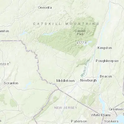 Map showing location of South Fallsburg (41.720650, -74.634330)